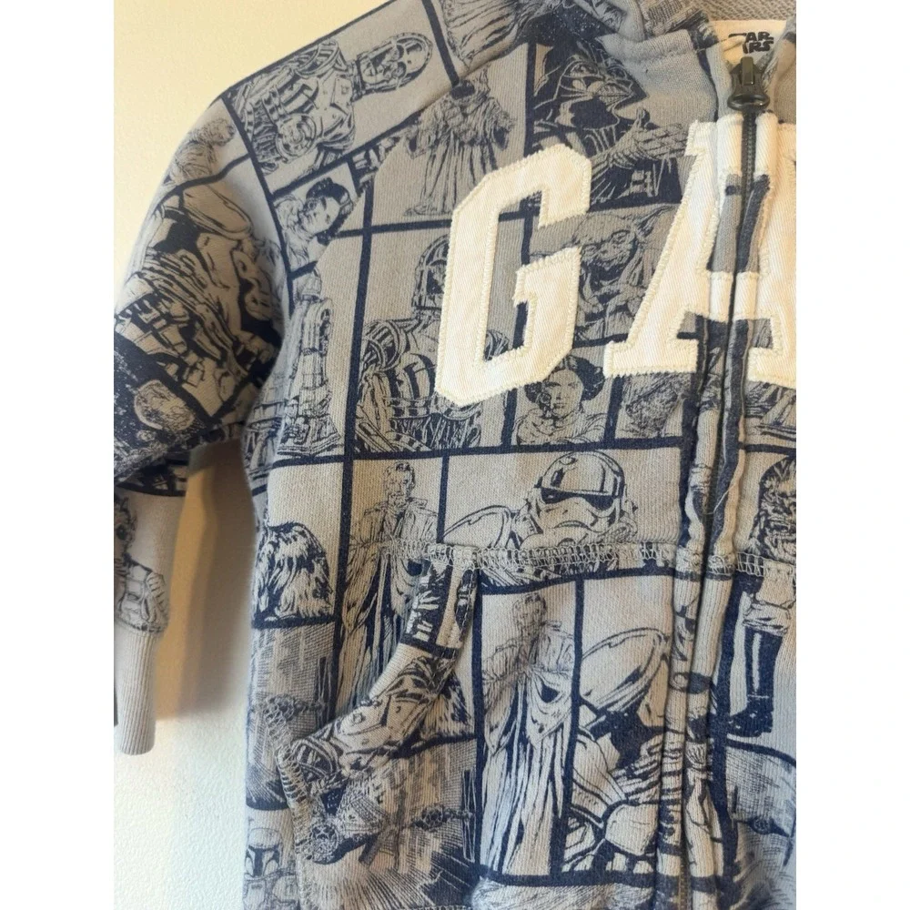 Gap Star Wars‎ Hoodie Size 3T GUC